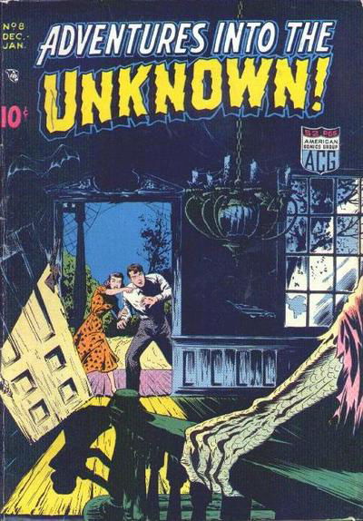 Adventures into the Unknown (ACG, 1948 series) #8 December 1949-January 1950