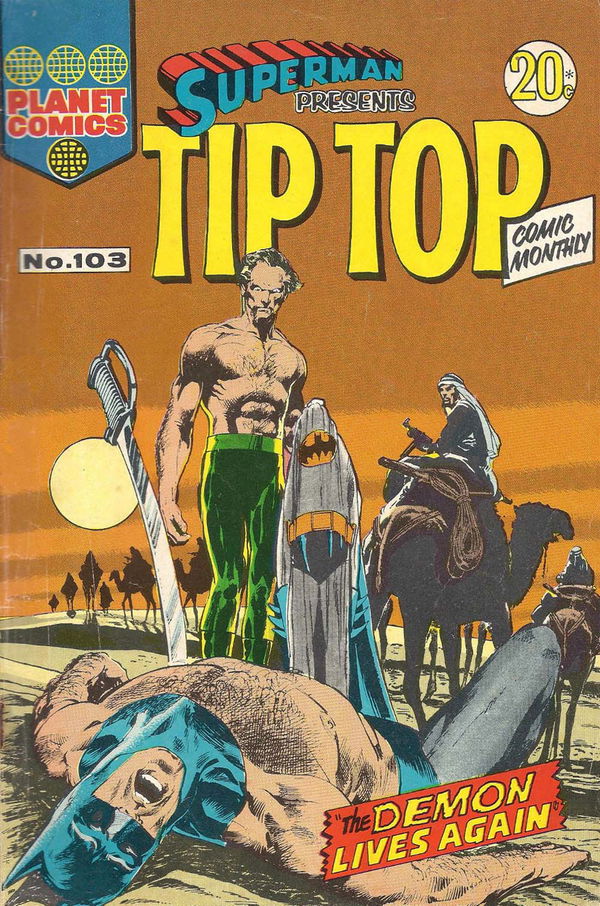 Superman Presents Tip Top Comic Monthly (KG Murray, 1973 series) #103 ([November 1973?])