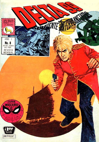 Delta 99 Agente Interplanetario  #8 (30 Junio 1969)