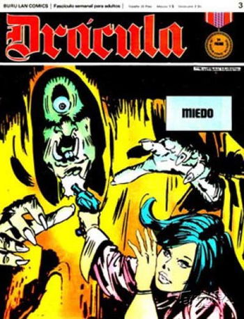 Dracula (Buru Lan, 1972 series) #3 March 1972