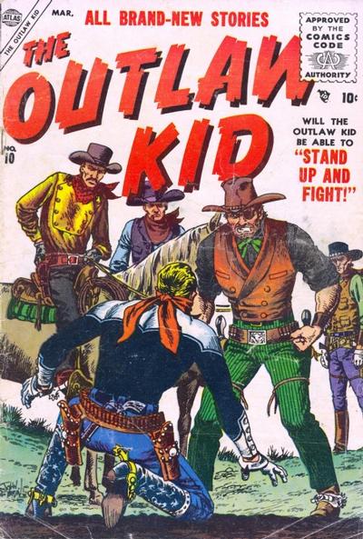 The Outlaw Kid (Atlas [Marvel], 1954 series) #10 (March 1956)