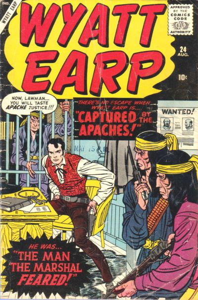 Wyatt Earp (Atlas [Marvel], 1955 series) #24 August 1959