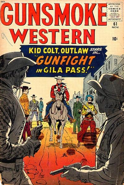 Gunsmoke Western (Marvel, 1955 series) #61 (November 1960)