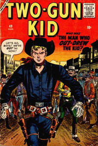 Two Gun Kid (Marvel, 1953 series)  #49 (August 1959) — The Man Who Out-drew the Kid