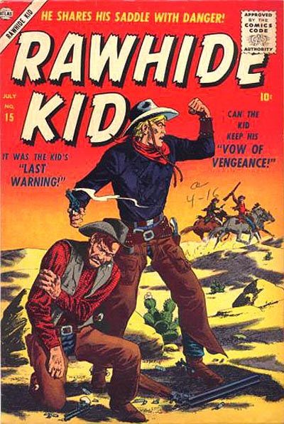 Rawhide Kid (Atlas [Marvel], 1955 series) #15 (July 1957)