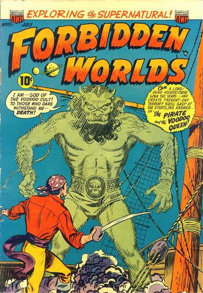 Forbidden Worlds (ACG, 1951 series) #19 July 1953