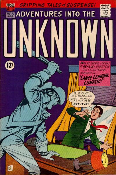 Adventures into the Unknown (ACG, 1948 series) #170 (February 1967)