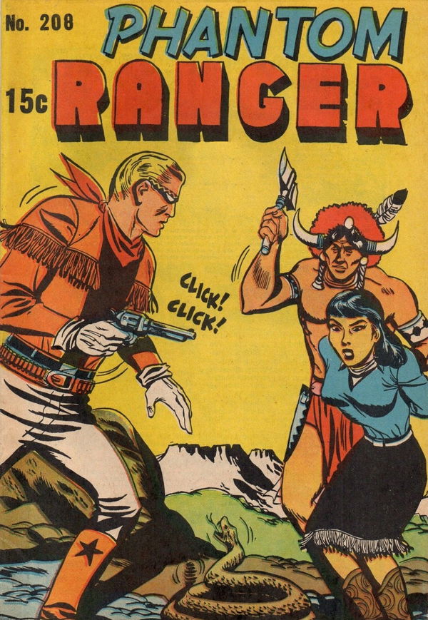 Phantom Ranger (Yaffa/Page, 1969? series) #208 ([January 1973])