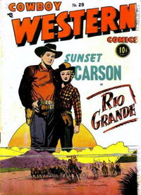 Cowboy Western Comics (Charlton, 1948 series)  #29 (October 1950)