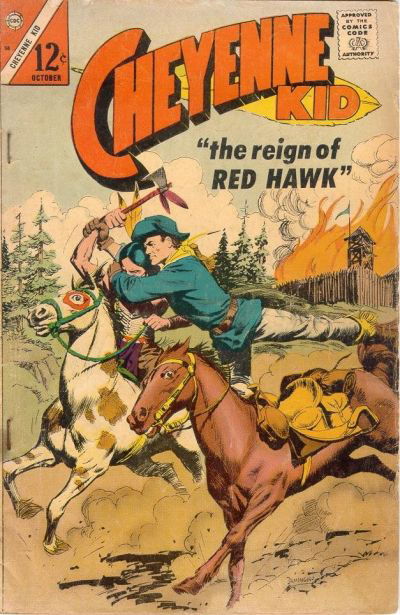 Cheyenne Kid (Charlton, 1957 series) #58 October 1966