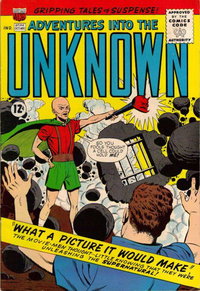 Adventures into the Unknown (ACG, 1948 series)  #144 (October-November 1963)