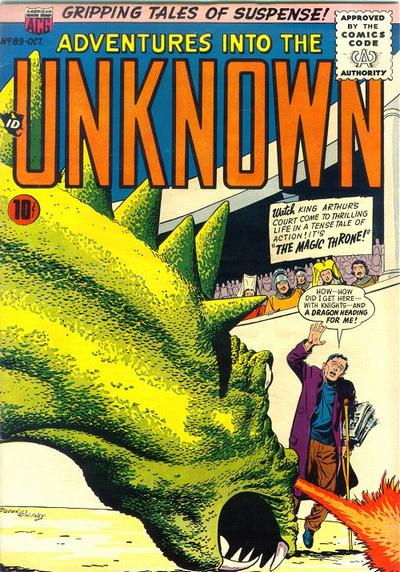 Adventures into the Unknown  #89 (October 1957)