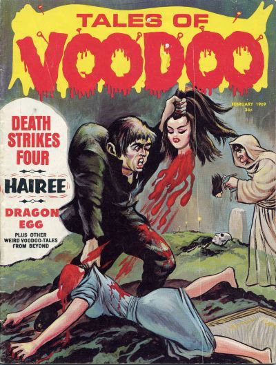 Tales of Voodoo (Eerie, 1968 series)  v2#1 (February 1969)