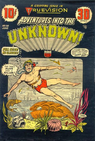 Adventures into the Unknown  #56 (June 1954)