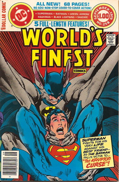 World's Finest Comics (DC, 1941 series) #258 (August-September 1979)