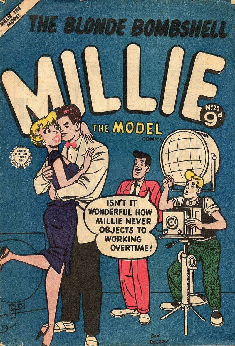 Millie the Model (Transport, 1955? series) #25 ([March 1955?])