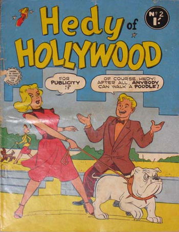 Hedy of Hollywood (Horwitz, 1957 series) #2 (August 1957)