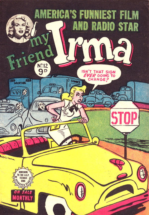 My Friend Irma (Transport, 1953? series) #12 ([August 1954?])