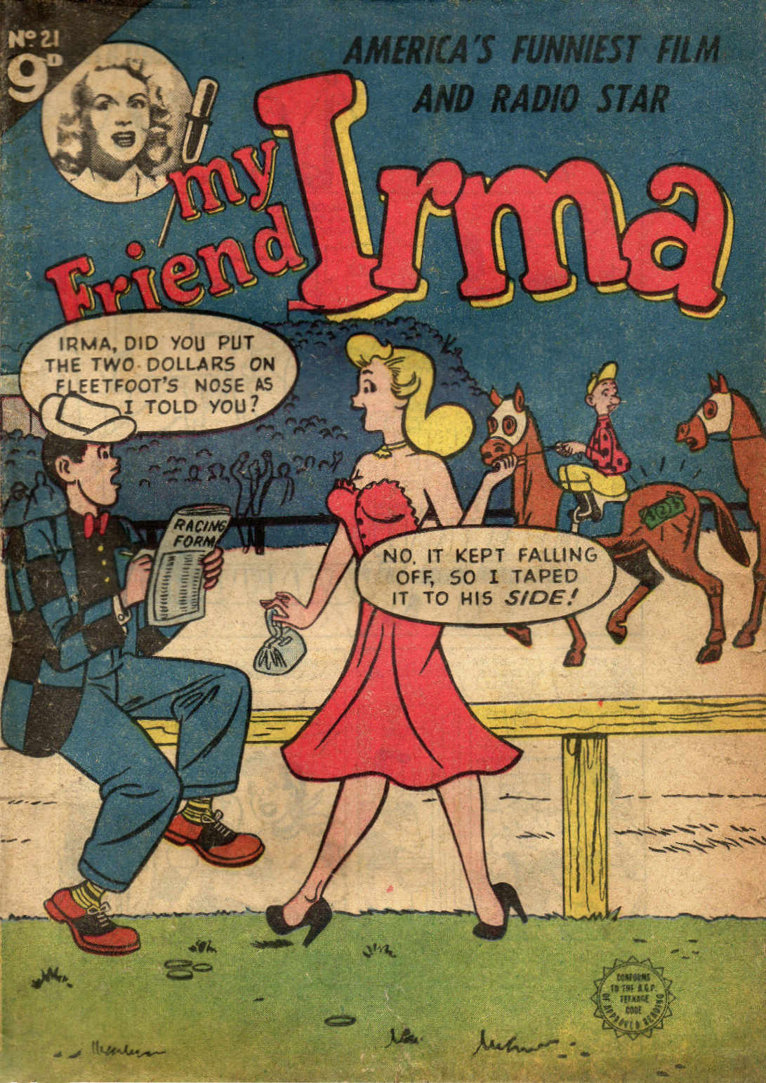 My Friend Irma (Transport, 1953? series) #21 ([May 1955?])