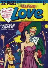 Teenage Love (Barmour, 1952 series)  #11 ([February 1953?])