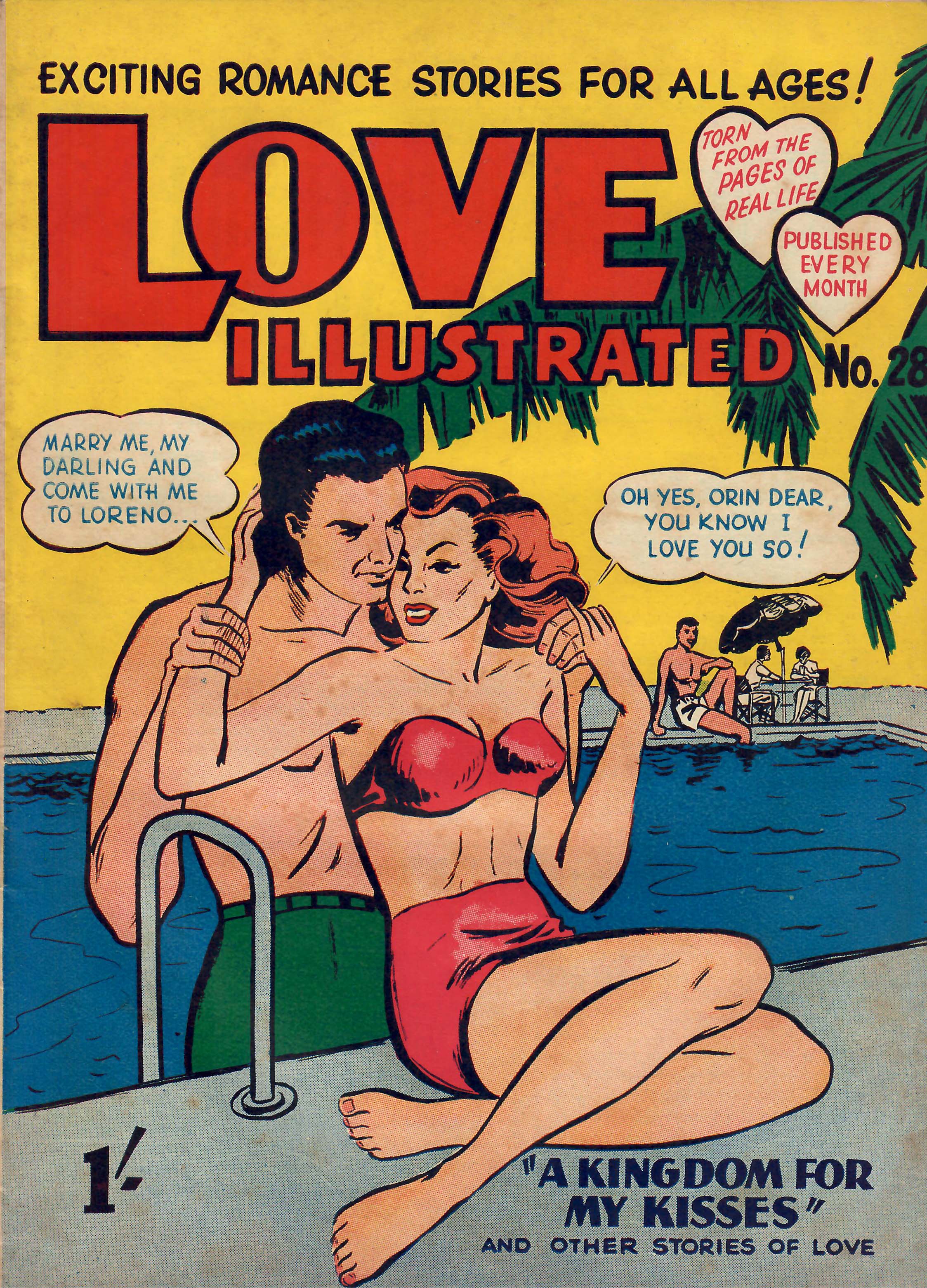 Love Illustrated (Barmour, 1952 series) #28 ([April 1953?])
