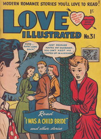 Love Illustrated (Barmour, 1952 series)  #31 ([July 1953?])