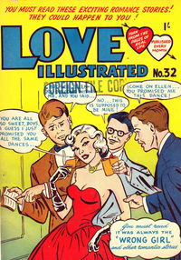 Love Illustrated (Barmour, 1952 series) #32 [August 1953?]