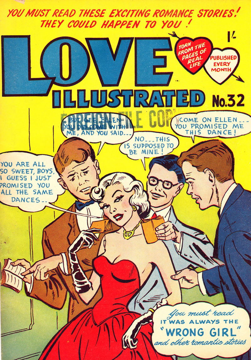 Love Illustrated (Barmour, 1952 series) #32 ([August 1953?])