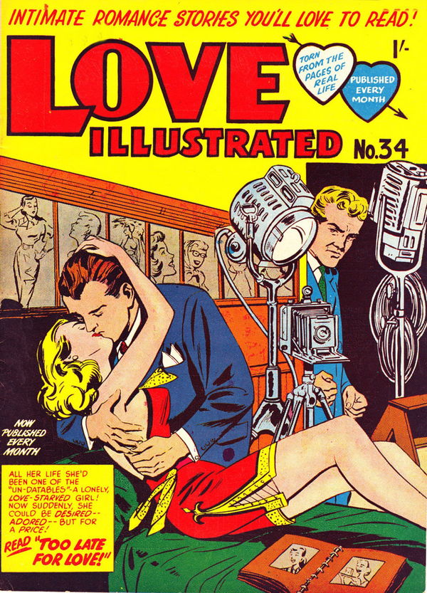 Love Illustrated (Barmour, 1952 series) #34 (October 1953?)