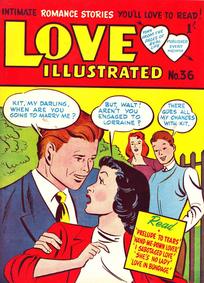 Love Illustrated (Barmour, 1952 series) #36 ([December 1953?])