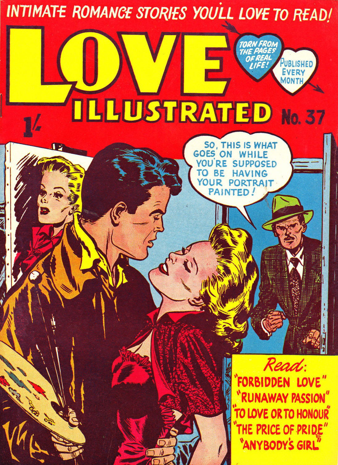 Love Illustrated (Barmour, 1952 series) #37 ([January 1954?])
