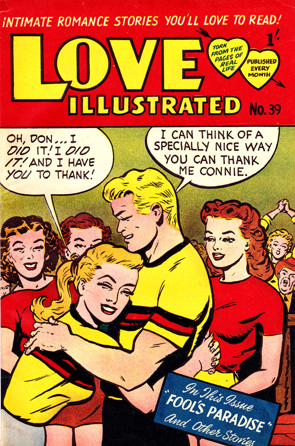 Love Illustrated (Barmour, 1952 series) #39 ([March 1954?])