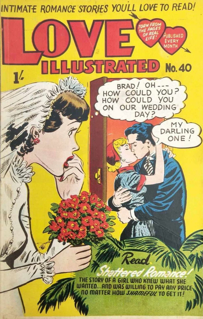 Love Illustrated (Barmour, 1952 series) #40 ([April 1954?])