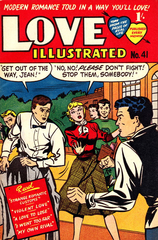 Love Illustrated (Barmour, 1952 series) #41 (May 1954)