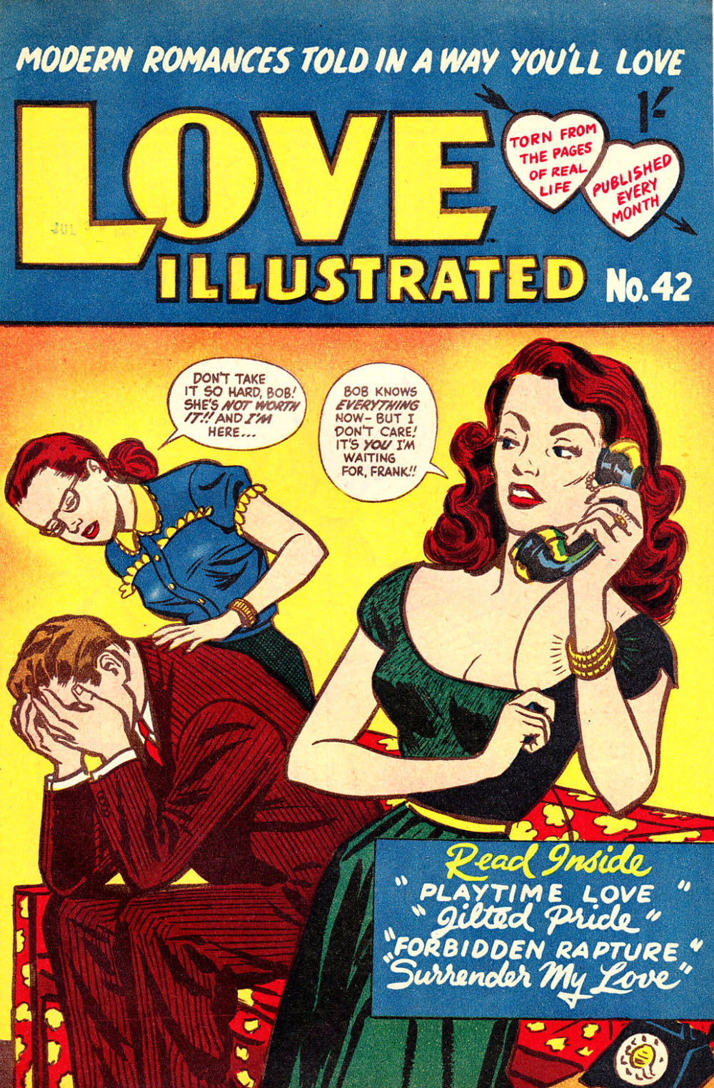 Love Illustrated (Barmour, 1952 series) #42 ([June 1954?])