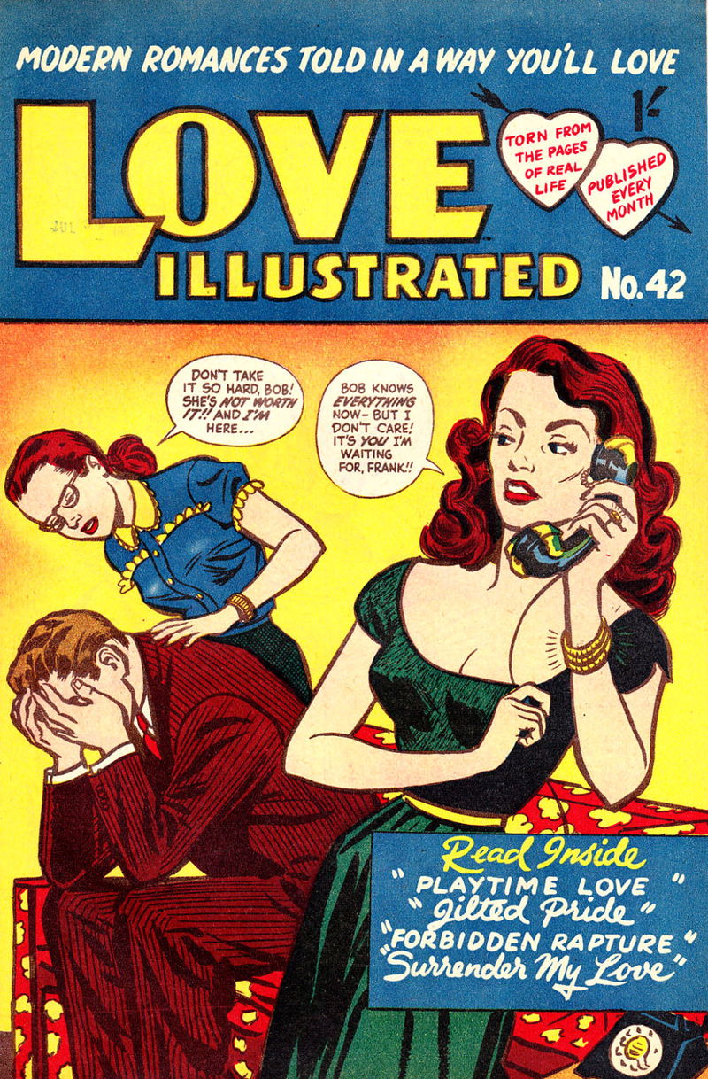 Love Illustrated (Barmour, 1952 series) #42 ([June 1954?])