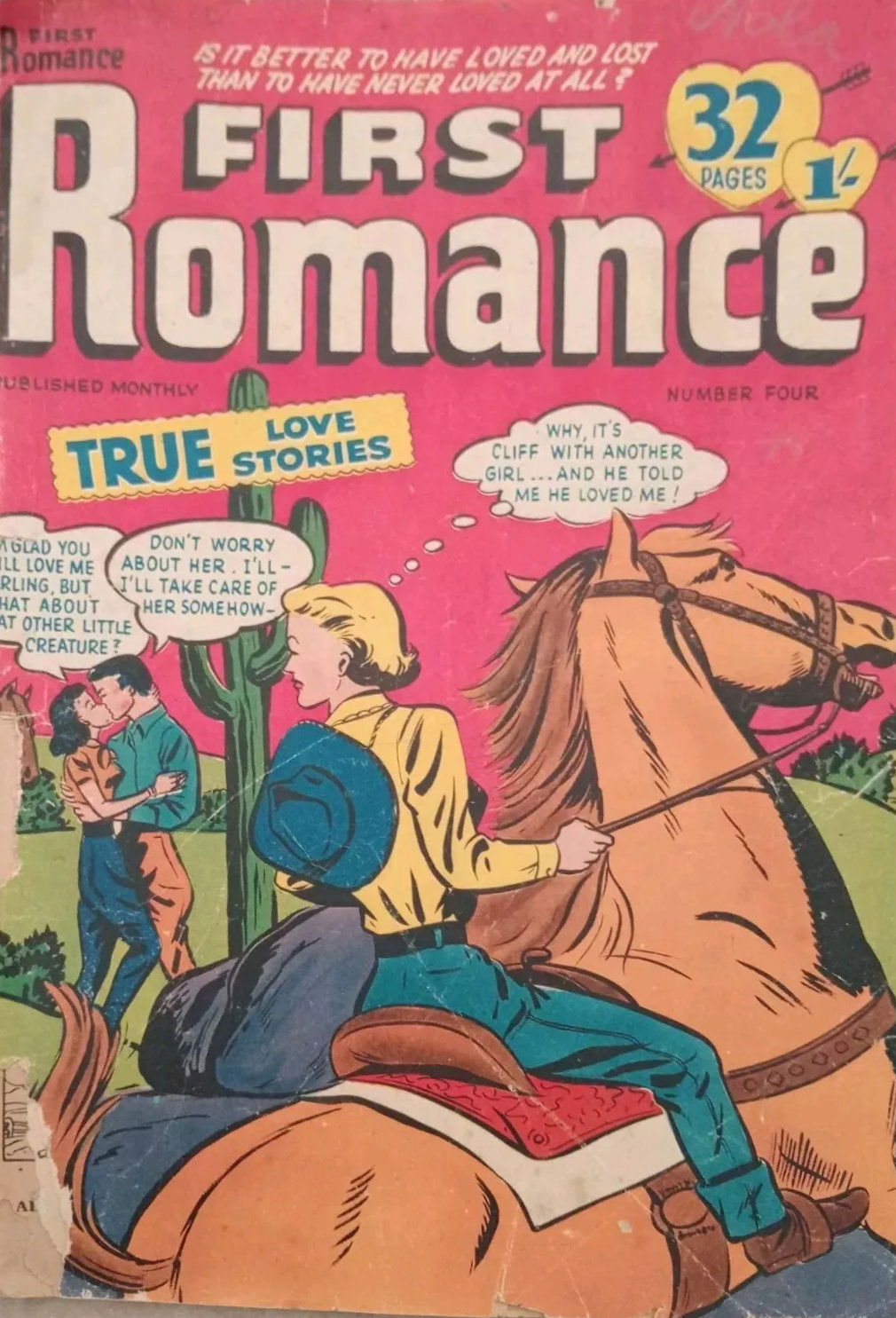 First Romance (Barmor, 1952 series) #4 ([January 1953?])
