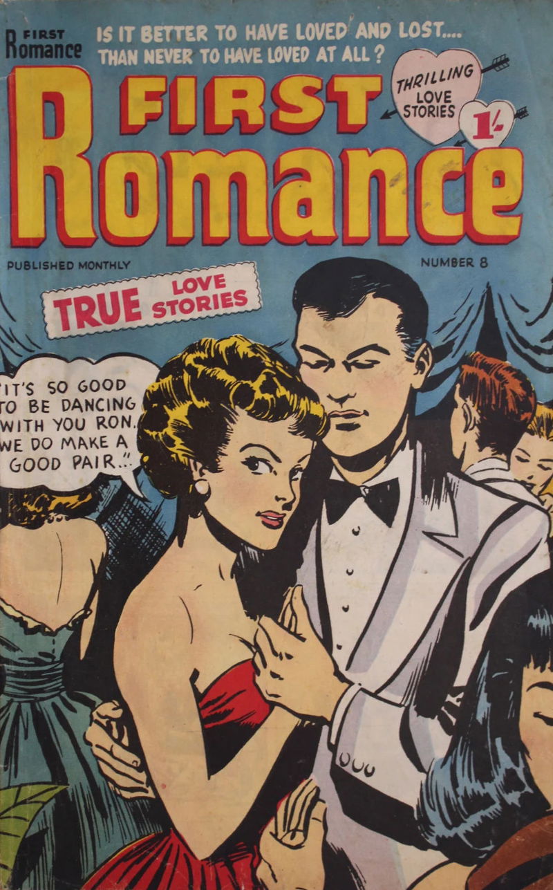 First Romance (Barmor, 1952 series) #8 ([May 1953?])