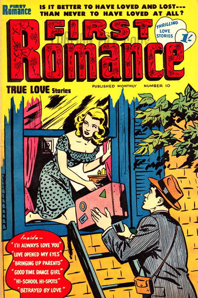 First Romance (Barmor, 1952 series) #10 [1953?]