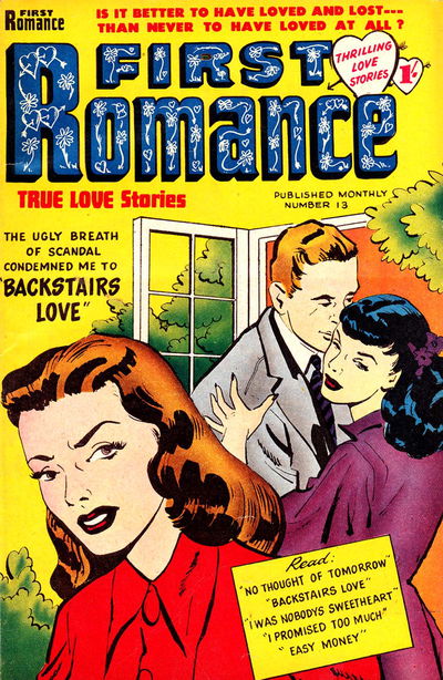 First Romance (Barmor, 1952 series) #13 [1953?]