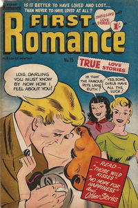 First Romance (Barmor, 1952 series) #15 December 1953