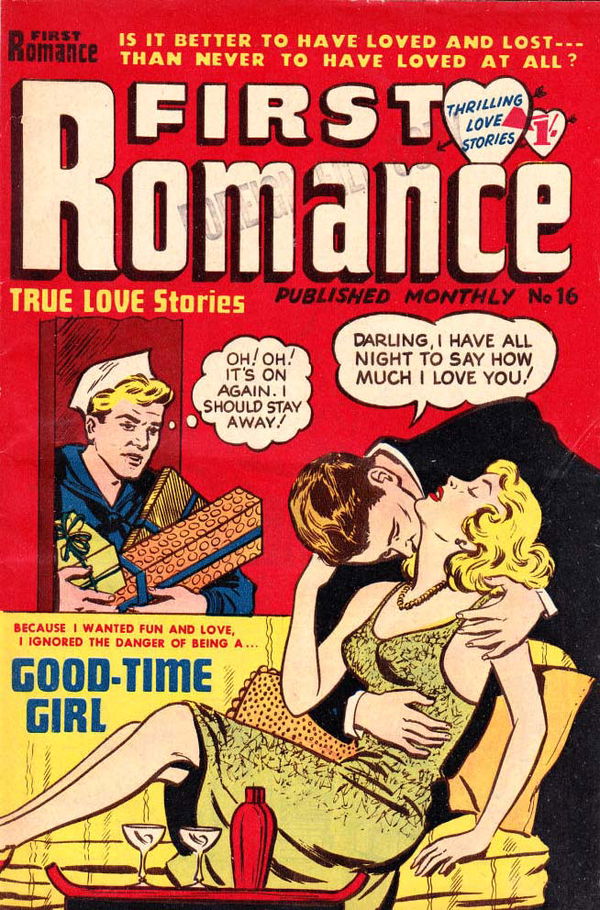 First Romance (Barmor, 1952 series) #16 ([January 1954?])