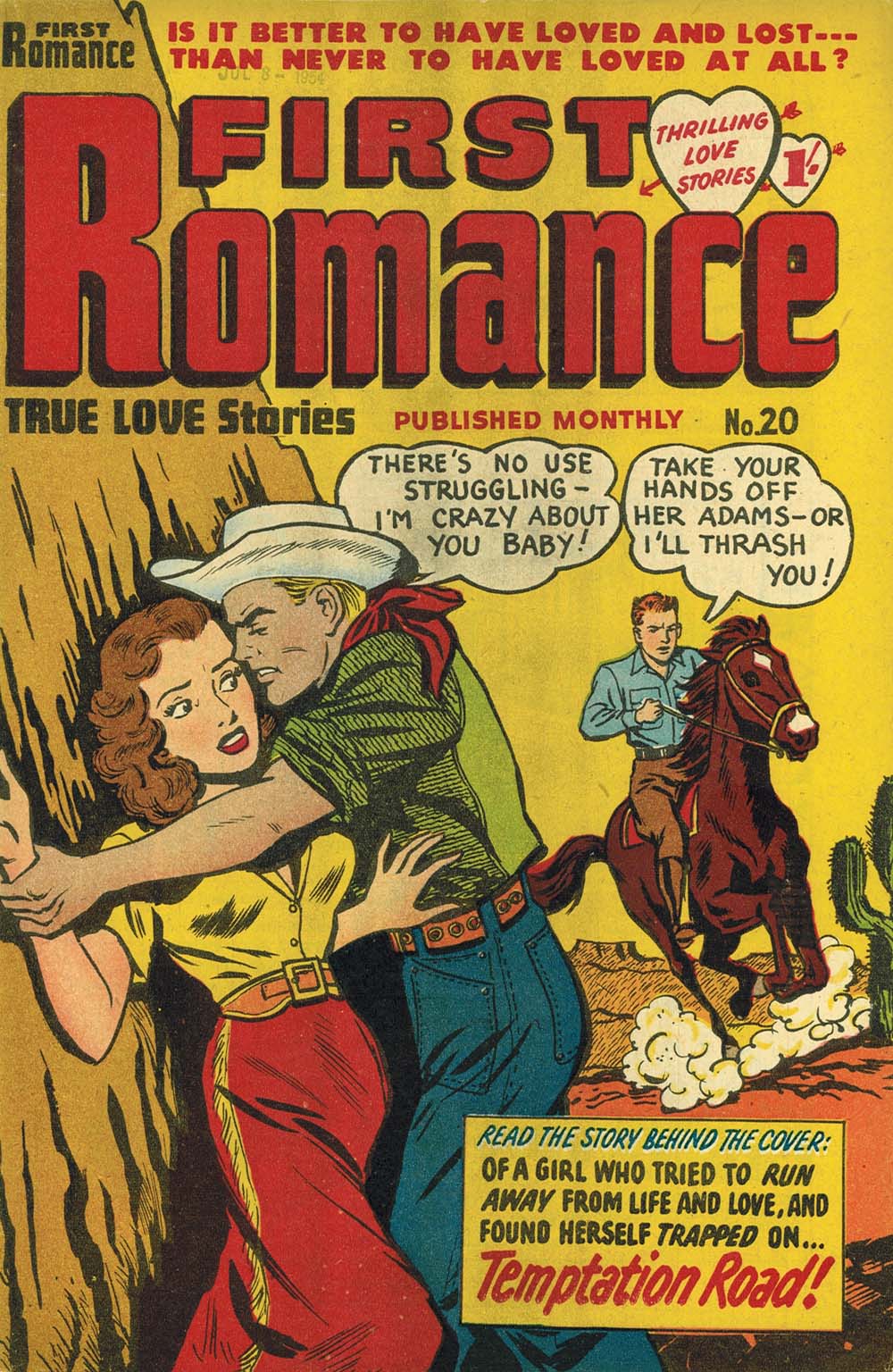 First Romance (Barmor, 1952 series) #20 ([May 1954?])