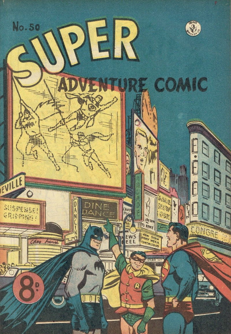 Super Adventure Comic (Colour Comics, 1950 series) #50 ([August 1954])