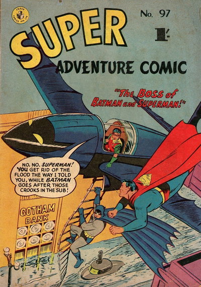 Super Adventure Comic  #97 ([July 1958?])