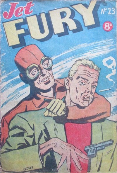 Jet Fury (Pyramid, 1951 series) #23 ([November 1951?])