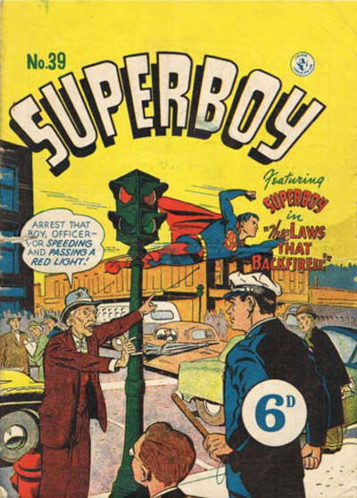 Superboy (Colour Comics, 1950 series) #39 ([May 1952?])