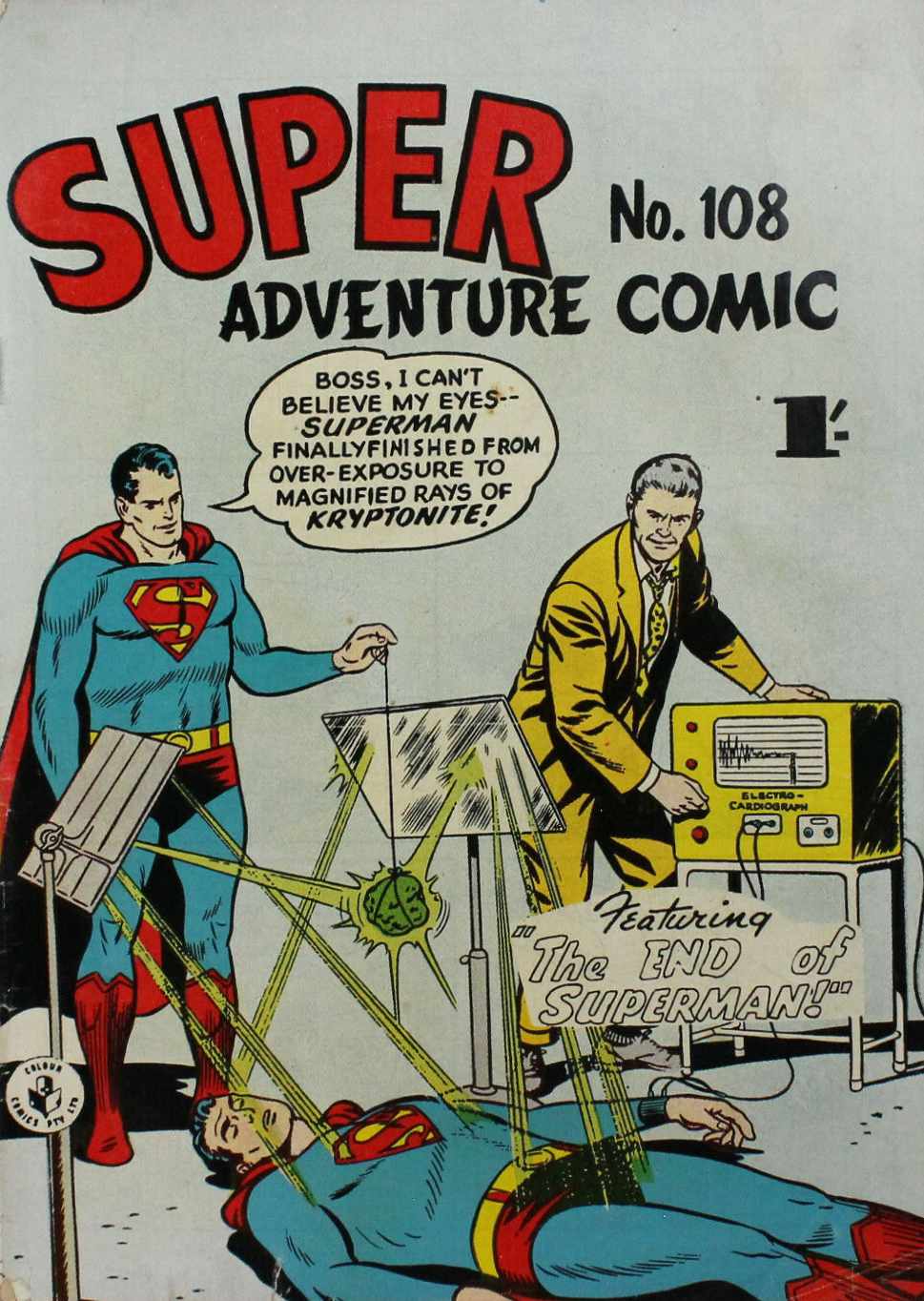 Super Adventure Comic (Colour Comics, 1950 series) #108 ([June 1959?])