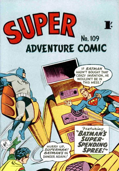 Super Adventure Comic (Colour Comics, 1950 series) #109 ([July 1959?])