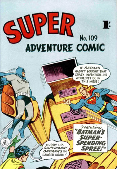 Super Adventure Comic  #109 ([July 1959?])